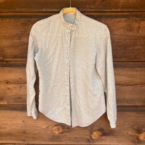 Vintage Floral Button-Down